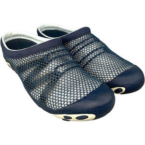 Merrell Kula Women's Navy Blue Mesh Slip On Performance Comfort Clog Size 9.5